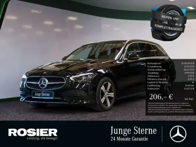 Gebraucht Mercedes C200 Advanced Plus 163 PS (119 kW) 2023 Schwarz / obsidianschwarz Kombi