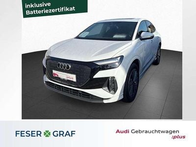 Gebraucht Audi Q4 Sportback e-tron Ambiente 150 kW (204 PS) 2023 Gletscherweiß metallic SUV