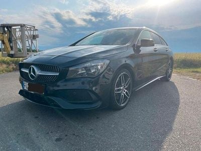 Gebraucht Mercedes CLA220 Shooting Brake AMG line 170 PS (125 kW) 2018 Schwarz Kombi