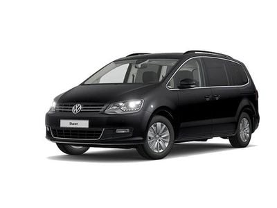 Gebraucht VW Sharan Comfortline 150 PS (110 kW) 2021 Schwarz Van / Kleinbus