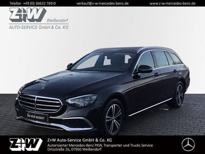 Gebraucht Mercedes E220 Exclusive 194 PS (142 kW) 2020 Obsidianschwarz Kombi