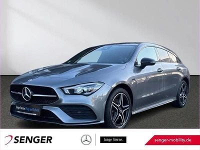 Lack mountaingrau Gebraucht 2021 Mercedes CLA250e Shooting Brake AMG Kombi | 25.310 € (Guter Preis)