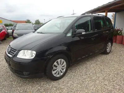 Gebraucht VW Touran Trendline 102 PS (75 kW) 2005 Schwarz Van / Kleinbus