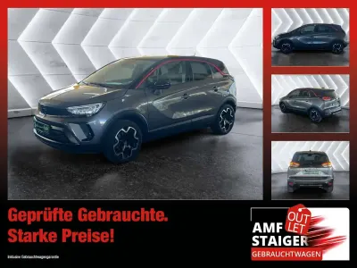 Gebraucht Opel Crossland GS Line 131 PS (96 kW) 2022 Mondstein grau/e:vulkan grau SUV