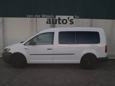 Gebraucht VW Caddy Maxi Conceptline 102 PS (75 kW) 2020 Weiß Van / Kleinbus