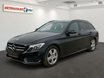 Gebraucht Mercedes C180 AMG line 156 PS (114 kW) 2015 Schwarz Kombi