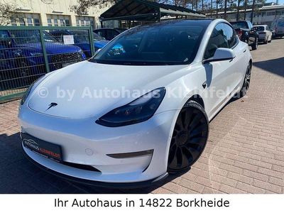 Gebraucht Tesla Model 3 Performance 377 kW (513 PS) 2022 Weiß Limousine
