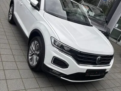 Gebraucht VW T-Roc Cabriolet Style 150 PS (110 kW) 2020 Weiß Cabrio