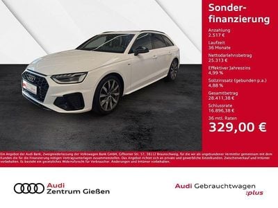 Gebraucht Audi A4 S-Line 204 PS (150 kW) 2022 Ibisweiß Kombi