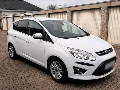 Gebraucht Ford C-MAX Titanium 125 PS (91 kW) 2013 Weiß Van / Kleinbus