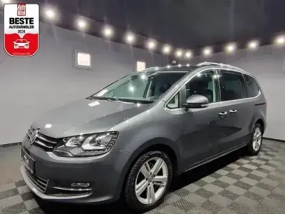 Brugt VW Sharan Highline 150 HK (110 kW) 2018 Sort MPV