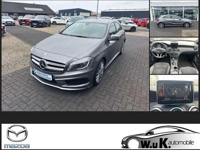 Używany Mercedes A180 Sportline 122 KM (89 kW) 2014 Szary Sedan/Limuzyna