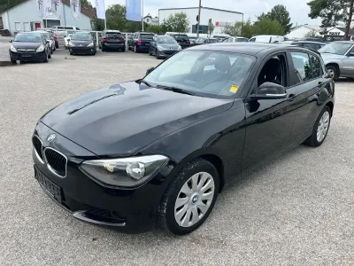 Gebraucht BMW 114 95 PS (69 kW) 2013 Schwarz Kleinwagen