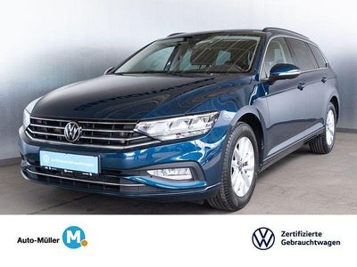 Gebraucht VW Passat Business 150 PS (110 kW) 2022 Aquamarinblau metallic (metallic) Kombi