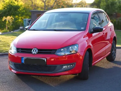 Używany VW Polo Trendline 69 KM (50 kW) 2010 Czerwony Hatchback