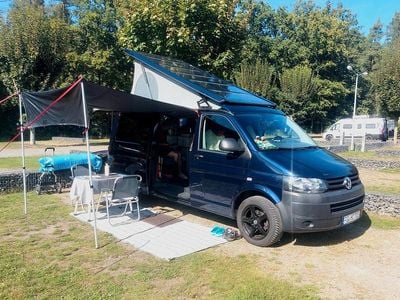 Usata VW T5 140 CV (102 kW) 2015 Blu Furgone