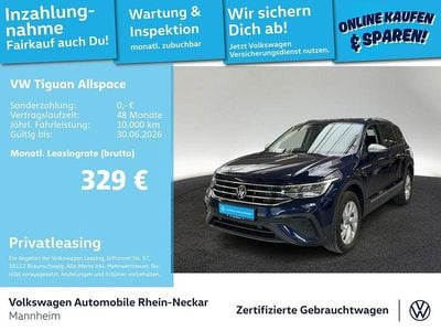 Usata VW Tiguan Allspace Life 150 CV (110 kW) 2023 Blu SUV