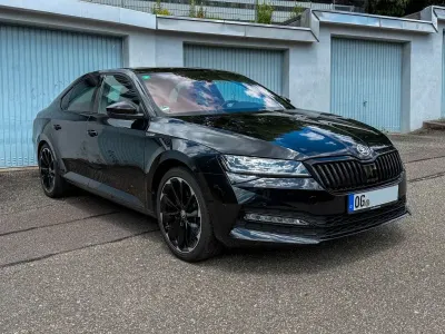 Gebraucht Skoda Superb SportLine 280 PS (205 kW) 2022 Schwarz Limousine