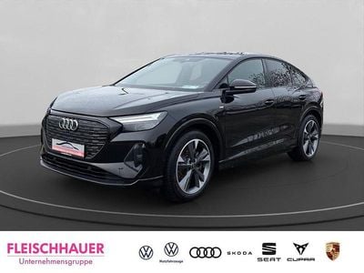Schwarz Gebraucht 2023 Audi Q4 Sportback e-tron S-Line SUV | 31.900 € (Guter Preis)