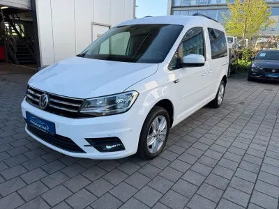 Gebraucht VW Caddy Comfortline 150 PS (110 kW) 2017 Weiß Van / Kleinbus
