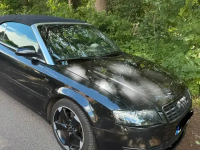 Gebraucht Audi A4 Cabriolet 163 PS (119 kW) 2004 Schwarz Cabrio