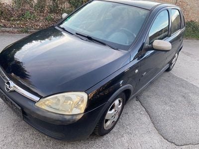 Gebraucht Opel Corsa 75 PS (55 kW) 2003 Schwarz Kleinwagen