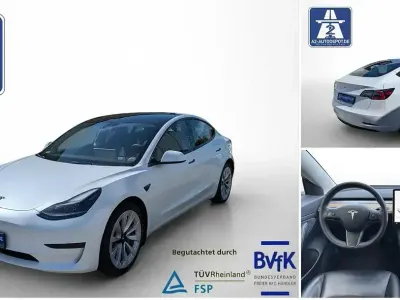 Occasion Tesla Model 3 Standard Range Plus 235 kW (320 PK) 2022 Wit Sedan