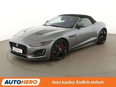 Usata Jaguar F-Type First Edition 300 CV (220 kW) 2021 Grigio Cabrio