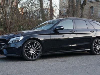 Schwarz Gebraucht 2015 Mercedes C200 AMG line Limousine | 13.500 € (Guter Preis)