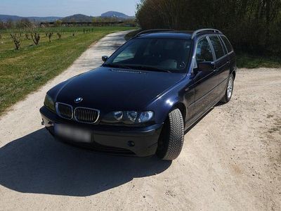 Gebraucht BMW 318 143 PS (105 kW) 2004 Blau Kombi