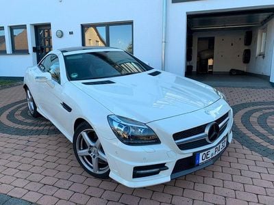 Gebraucht Mercedes SLK250 204 PS (150 kW) 2013 Weiß Cabrio
