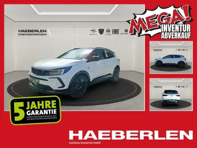 Gebraucht Opel Grandland X GS Line 131 PS (96 kW) 2023 Lack weiss banquise/deckende lackierung (metallic) SUV