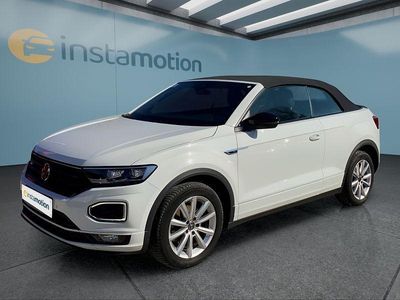 Gebraucht VW T-Roc Cabriolet 150 PS (110 kW) 2021 Weiß Cabrio