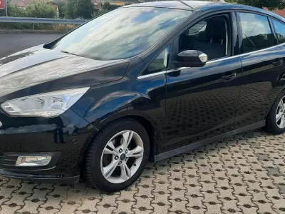Gebraucht Ford C-MAX Titanium 125 PS (91 kW) 2016 Schwarz Van / Kleinbus