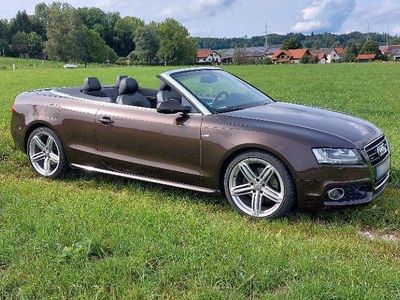 Gebraucht Audi A5 Cabriolet Comfort 241 PS (177 kW) 2010 Braun Cabrio