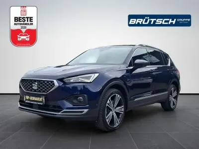 Gebraucht Seat Tarraco 4Drive 190 PS (139 kW) 2020 "atlantic" blau metallic SUV