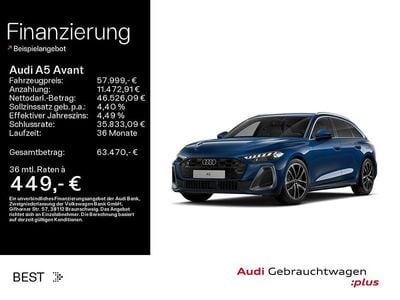 Gebraucht Audi A5 S-Line 299 PS (219 kW) 2025 Ascariblau metallic Kombi