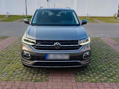 Usata VW T-Cross R-line 110 CV (80 kW) 2021 Grigio SUV
