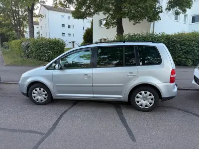 Gebraucht VW Touran 103 PS (75 kW) 2004 Silber Van / Kleinbus