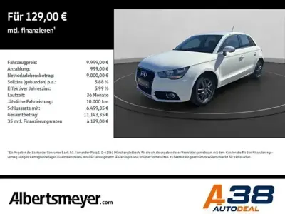 Usata Audi A1 Sportback Attraction 86 CV (63 kW) 2012 Bianco Utilitaria