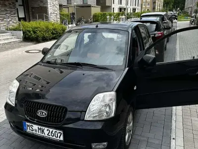 Gebraucht Kia Picanto EX 95 PS (69 kW) 2006 Schwarz Kleinwagen