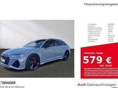 Second-hand Audi RS6 Sport 600 CP (441 kW) 2022 Gri Break