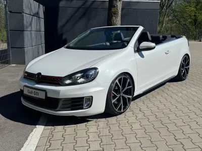 Gebraucht VW Golf Cabriolet GTI 211 PS (155 kW) 2012 Weiß Cabrio