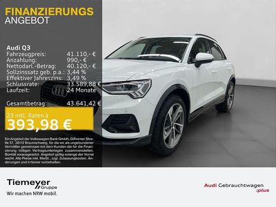 Weiß Gebraucht 2025 Audi Q3 Advanced SUV | 40.690 € (Fairer Preis)