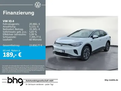 Gebraucht VW ID.4 Pure 108 kW (148 PS) 2022 Schwarz SUV