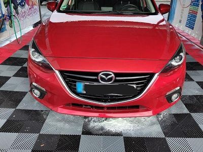Usata Mazda 3 Sports-Line 120 CV (88 kW) 2015 Rosso Berlina