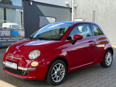 Gebraucht Fiat 500 Lounge 69 PS (50 kW) 2009 Rot Cabrio