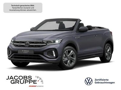 Gebraucht VW T-Roc Cabriolet R-line 110 PS (80 kW) 2025 Grau Cabrio