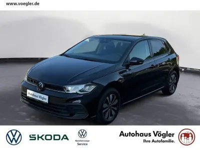 Gebraucht VW Polo Move 110 PS (80 kW) 2023 Schwarz Kleinwagen