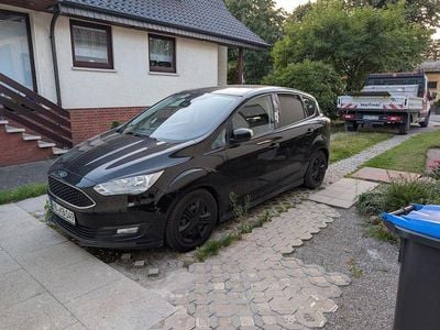 Schwarz Gebraucht 2017 Ford C-MAX Titanium Van / Kleinbus | 7.800 € (Guter Preis)